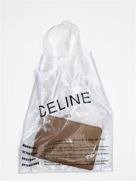 celine pvc bag 2018|Celine Plastic Bag Available at Nordstrom Pop.